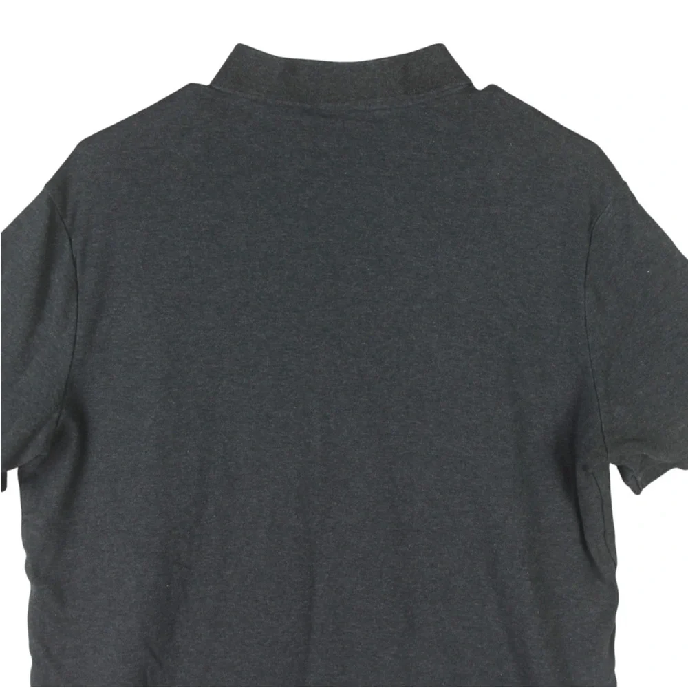 Polo Ralph Lauren Classic Fit Polo Shirt Mens Large Dark Gray Flesh Pony Logo